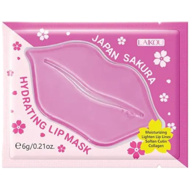 LAIKOU Japan Sakura Lip Mask Pad 6gm image