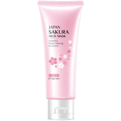 LAIKOU Japan Sakura Mud Mask - 75gm image