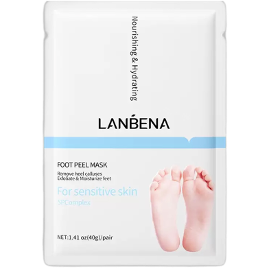 LANBENA Foot Peel Mask | Remove Heel Calluses image