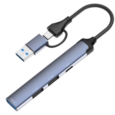 LDNIO DS-64C 4-in-1 Type-C Hub Adapter image