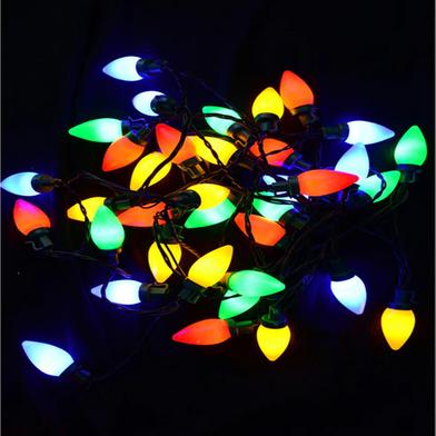 LED Rocket Shaped String Fairy Lights Multi-Color, 28 LED Rocket light, Party, Wedding Decoration, Holiday Lights image