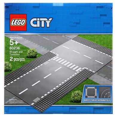 LEGO-60236 City Supplementary Straight And T-junction 2 Base Plates image