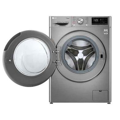 LG F4V3VYPKPE Front Loading Washing Machine 9 KG Silver image