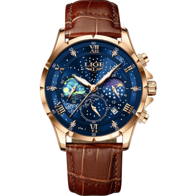 LIGE Watch 89107 Mens Watch image