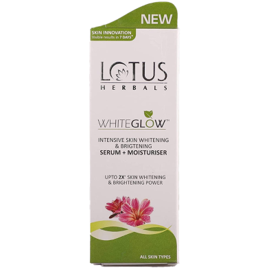 LOTUS HERBALS Whiteglow Intensive Skin Whitening With Moisturiser 30ml image