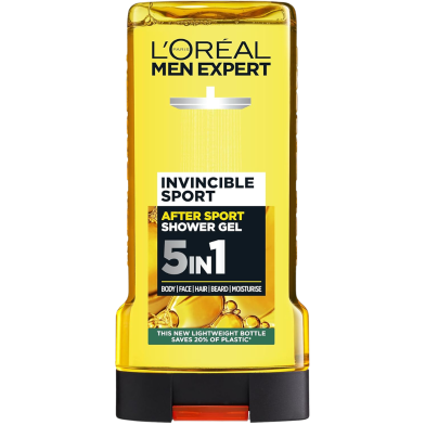 L'Oreal Men Invincible Sport Shower Gel 300ml image