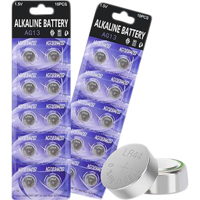 LR44, A76, AG13, G13, LR1154, L1154 Button Cell Coin 6 Volt Battery image