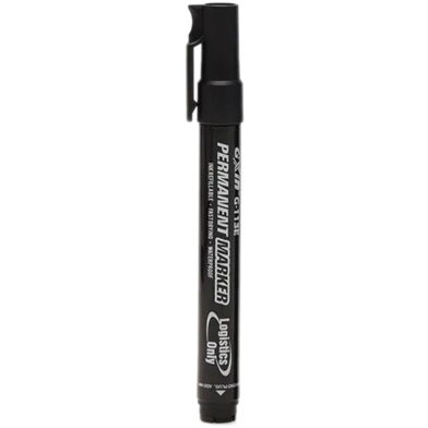 LUXOR Black CD/DVD/OHP Marker (Set of 10, Black) image