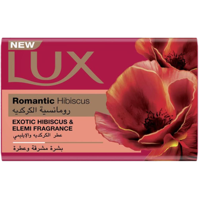 LUX Romantic Hibiscus Exo. Hibiscus and E. F Soap 170 gm image