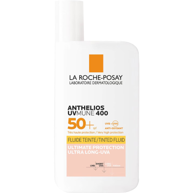 La Roche Posay Anthelios Uvmune 400 Invisible Tinted Fluid SPF50Plus Sun Cream - 50 ml image