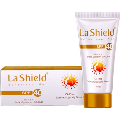 La Shield SPF 40 and PA Plus Plus Plus Mineral Based Sunscreen Gel 50 gm -351430499 image
