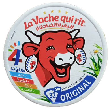 La Vache (Laughing Cow) Cheese Triangles 32 Pcs image