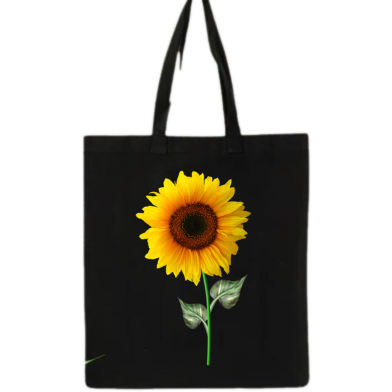 Ladies Fabric Hand Bag With Zipper (BPF-030) image