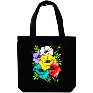 Ladies Hand And Shoulder Tote Bag For Women's With Zipper image