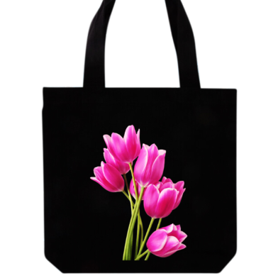 Ladies Hand And Shoulder Tote Bag For Women's With Zipper image