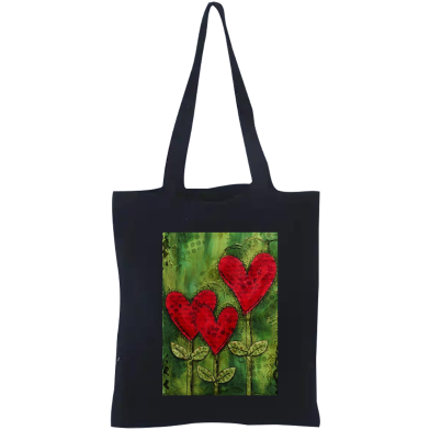 Ladies Hand And Shoulder Tote Bag For Women's With Zipper image