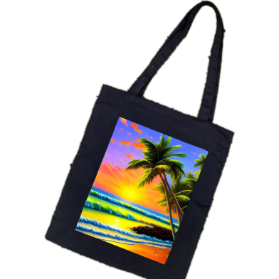 Ladies Hand And Shoulder Tote Bag For Women's With Zipper ‍And Pocket-BS-097 image