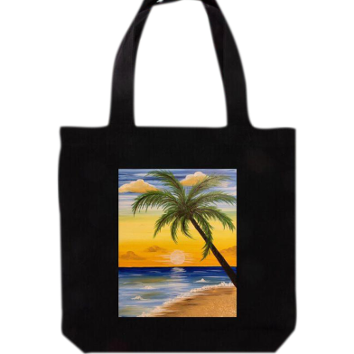Ladies Hand And Shoulder Tote Bag With Zipper-BDS-108 image