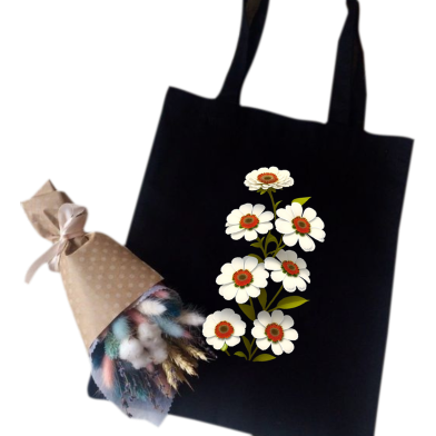 Ladies Hand and Shoulder Tote Bag For Women's With Zipper image