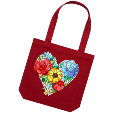 Ladies Hand and Shoulder Tote Bag For Women's With Zipper image