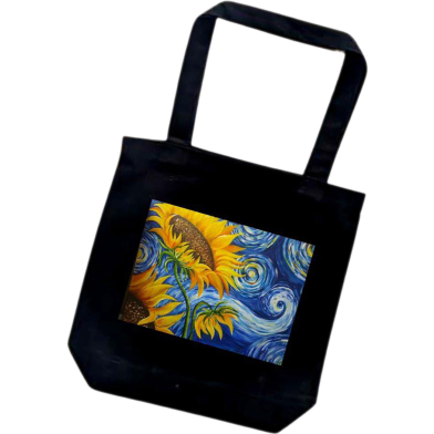 Ladies Hand and Shoulder Tote Bag With Zipper-BDF-127 image