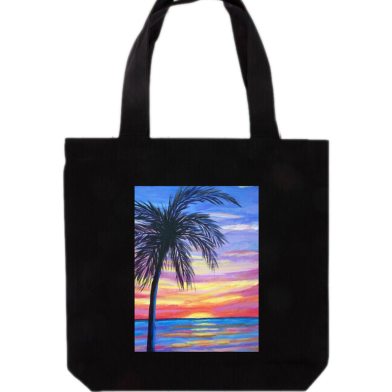 Ladies Hand and Shoulder Tote Bag With Zipper -BDS-109 image