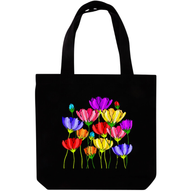 Ladies Shopping Tote Bag For Women With Zipper image