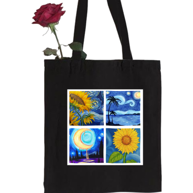 Ladies Shopping Tote Bag For Women With Zipper And Pocket image