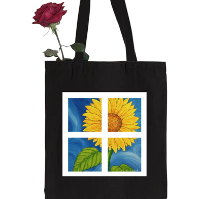 Ladies Shopping Tote Bag For Women With Zipper And Pocket image