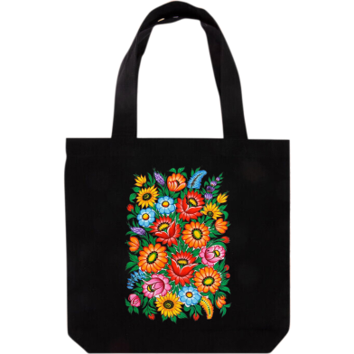 Ladies Shopping Tote Bag For Women's With Zipper image
