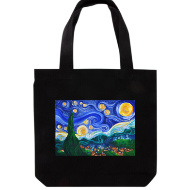 Ladies Shopping Tote Bag For Women's With Zipper image