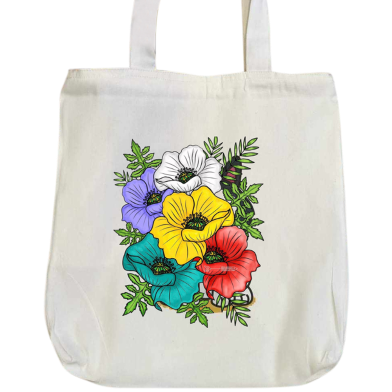 Ladies Shoulder Carry Tote Bag For Women's With Zipper image