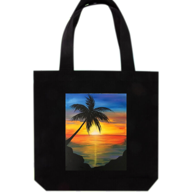 Ladies Shoulder Carry Tote Bag With Zipper- BDS-114 image