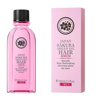 Laikou Japan Sakura Argan Hair Serum - 60ml image
