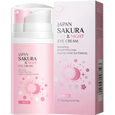 Laikou Japan Sakura Day and Night Eye Cream 20 gm image