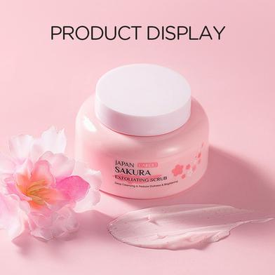 Laikou Japan Sakura Exfoliating Scrub Face Body Scrub Exfoliating Dead Skin Deep Cleansing 100g image