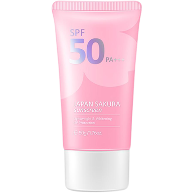 Laikou Japan Sakura Face Sunscreen SPF-50gm image