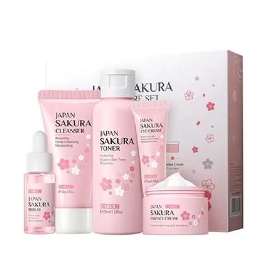 Laikou Japan Sakura Skin Care Set – 5 PCS image