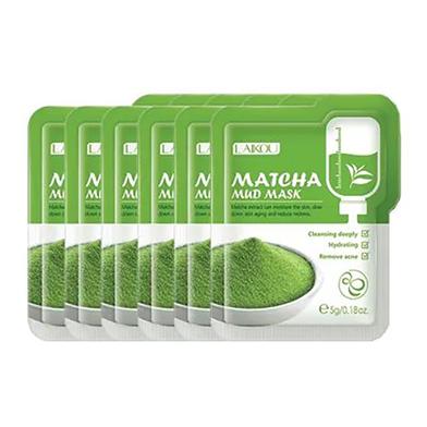 Laikou Matcha Mud Mask - 6 pcs image