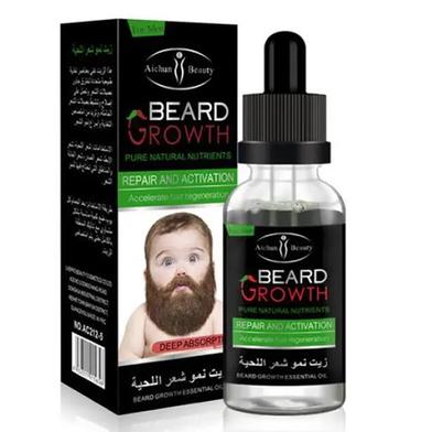 Laikou Natural Organic Beard Growth Oil for Men - 30ml image