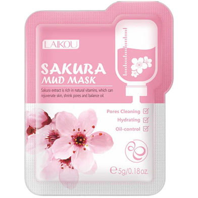 Laikou Sakura Mud Mask -7 pcs image