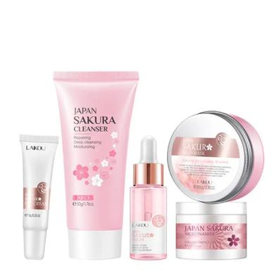 Laikou Sakura Skin Care Combo Set 5pcs image