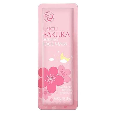 Laikou Sakura Sleeping Face Mask – 3G-1pcs image