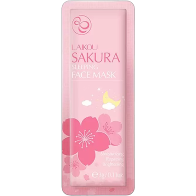 Laikou Sakura Sleeping Mask - 3gm image