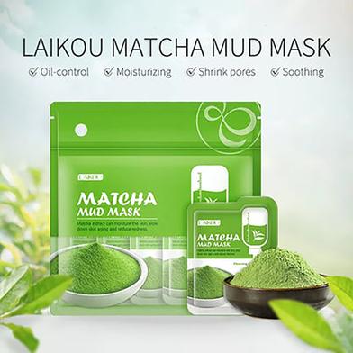 Laikou matcha Mud Mask - 12 pcs image