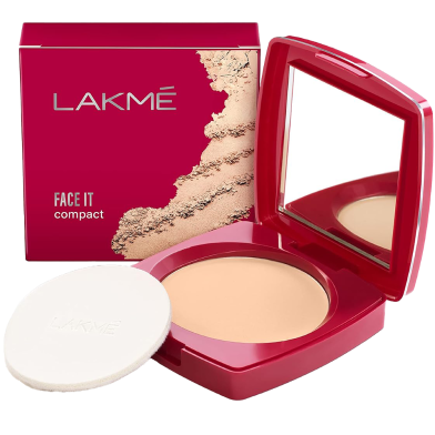 Lakme Face It Matte Finish Compact – Natural Marble image