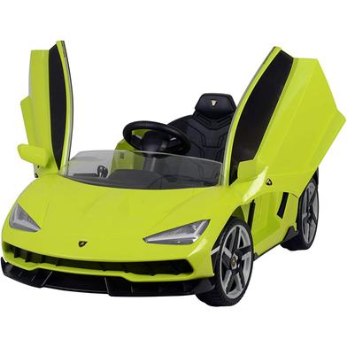 Green ride on sale car