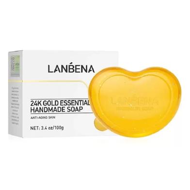 Lanbena 24K Gold Essential Oil Handmade Soap image