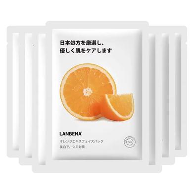 Lanbena Orange Sheet Mask image