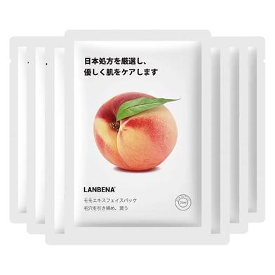 Lanbena Peach Sheet Mask-25 ml image